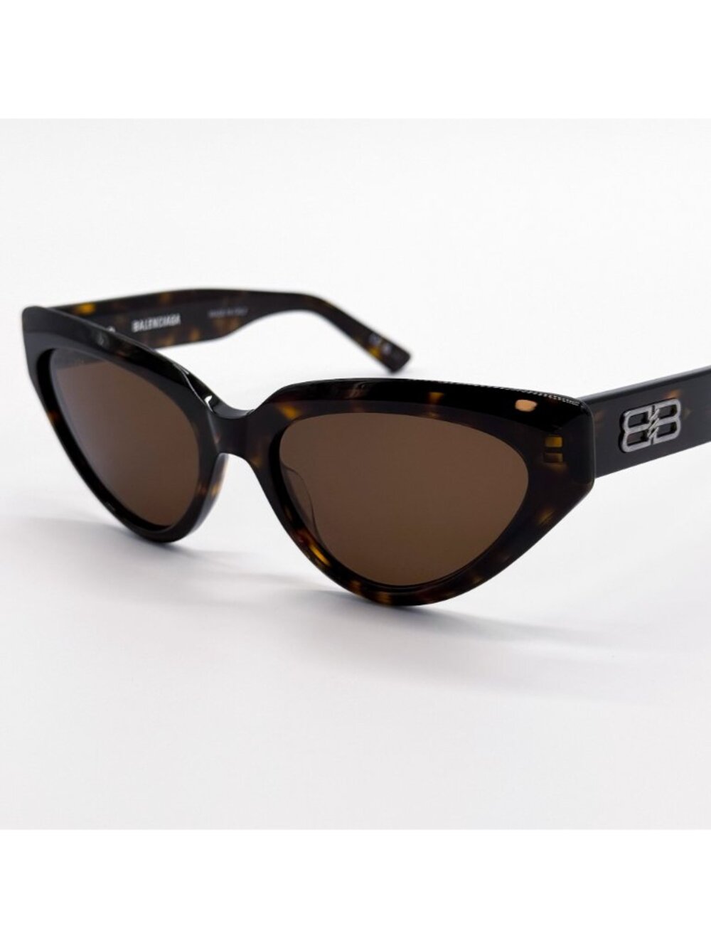 NEW BALENCIAGA BB0270S 002 SUNGLASSES HAVANA CAT EYE WOMEN EYEWEAR BALENCIAGA - Picture 8 of 11
